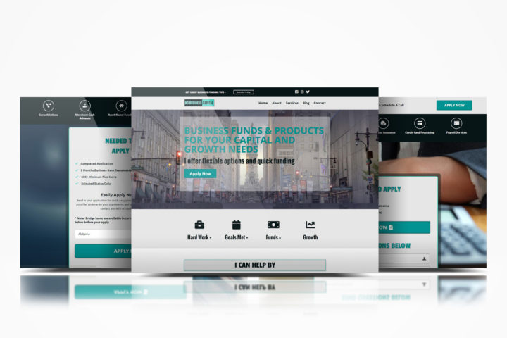 MS Business Capital Website Showcase