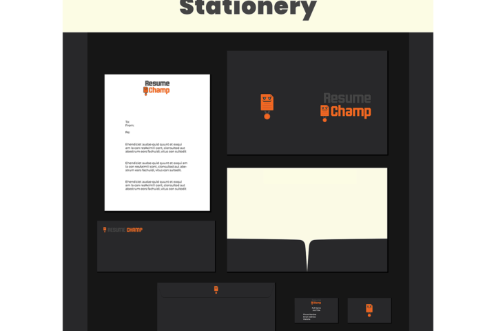 Brand Identity Stationery Section