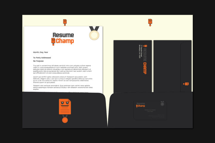 Resume Champ Brand Stationery 7