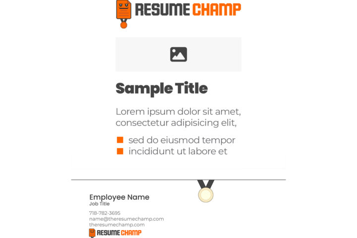 Resume Champ Email Signature Showcase 2