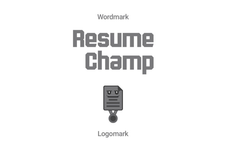 Resume Champ Logo Presentation