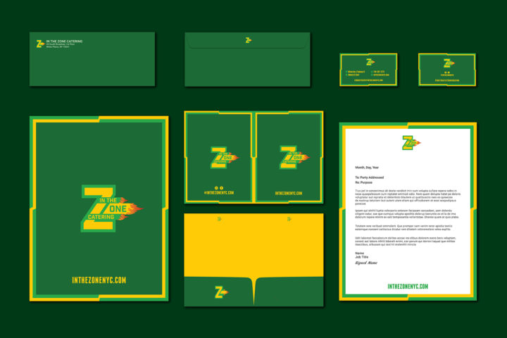 In The Zone Brand Stationery 2