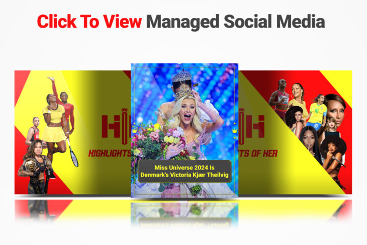 Highlights Of Her Social Media Management Showcase